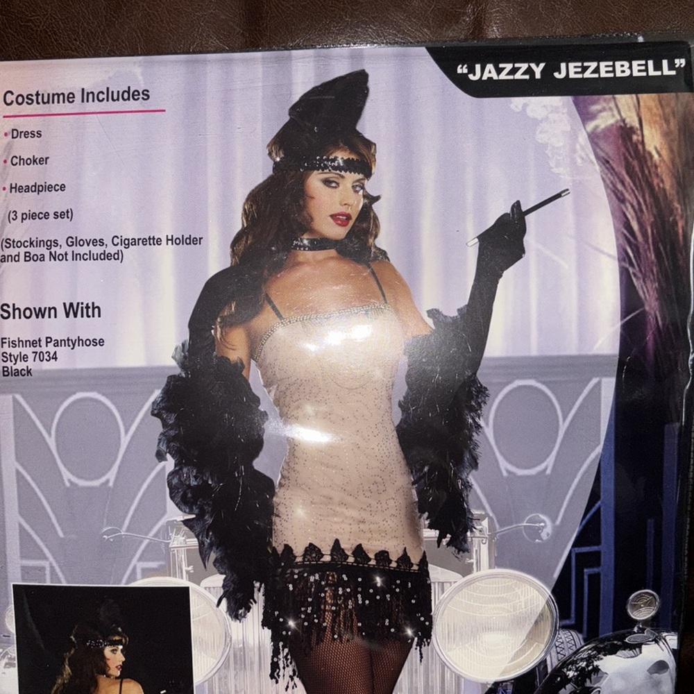 Jazzy Jezebell costume *dress only* - Picture 2 of 4